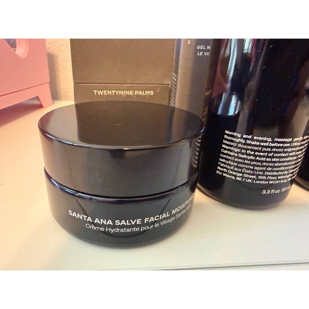 Twentynine Palms Skincare Set Cleanser Exfoliator Moisturizer Eye Cream NIB - Picture 5 of 8
